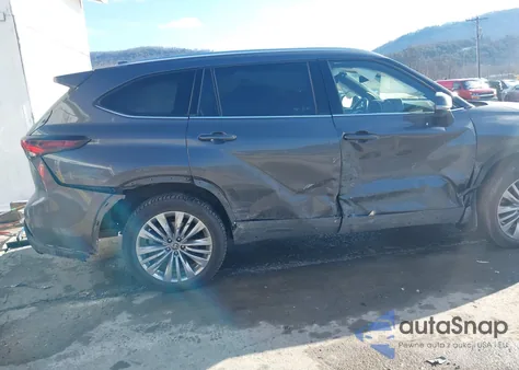 2024 Toyota Highlander Hybrid Limited/Hybrid Platinum from USA, damaged, VIN 5TDEBRCH0RS606107